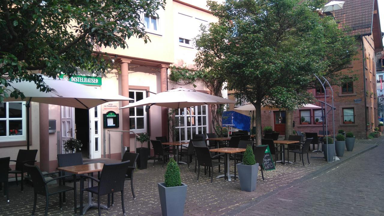 Hotel Loewensteiner Hof Haus Am Neuplatz Вертгайм Екстер'єр фото
